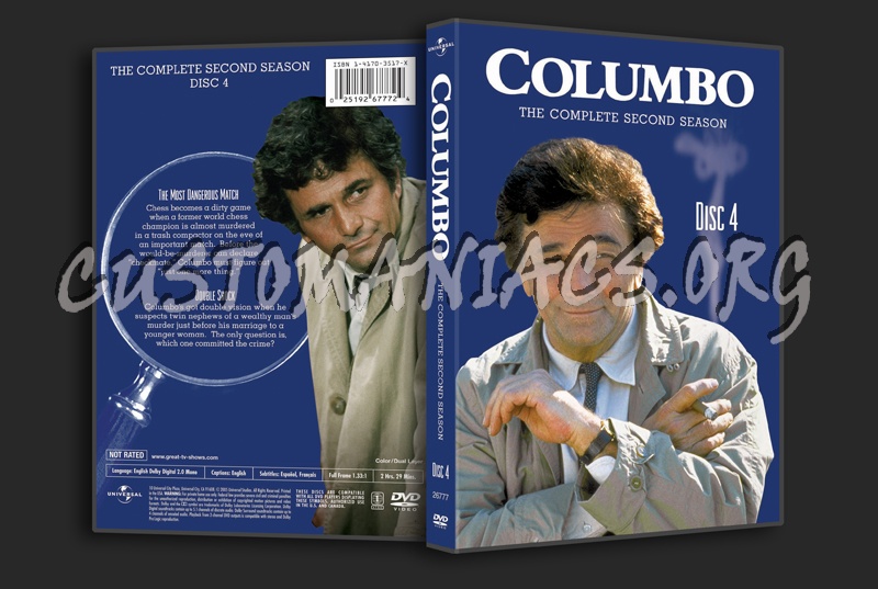 Columbo Season 2 dvd cover