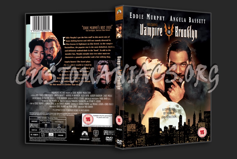 Vampire in Brooklyn dvd cover