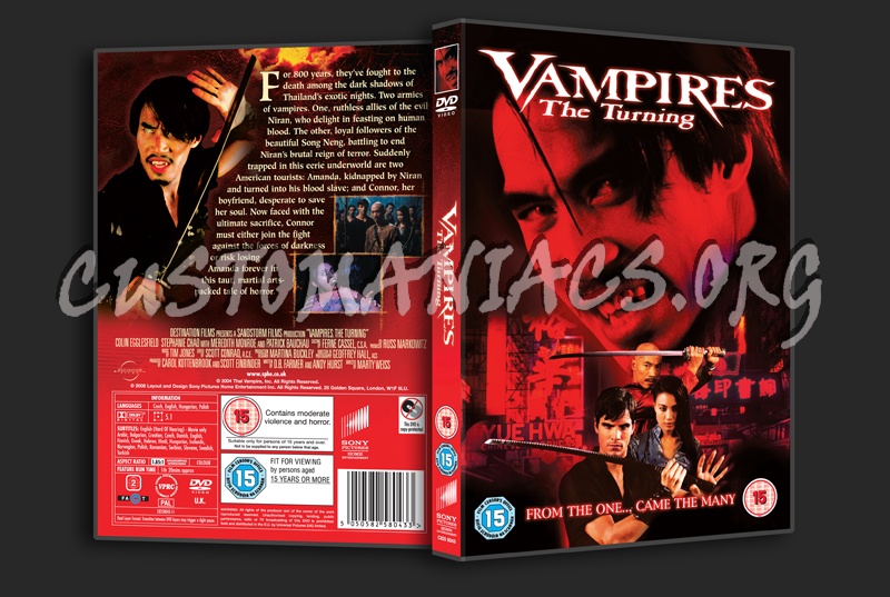 Vampires The Turning dvd cover