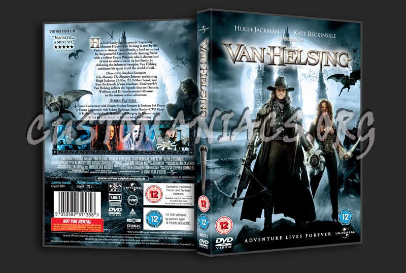 Van Helsing dvd cover