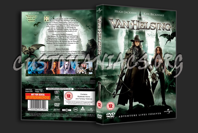 Van Helsing dvd cover