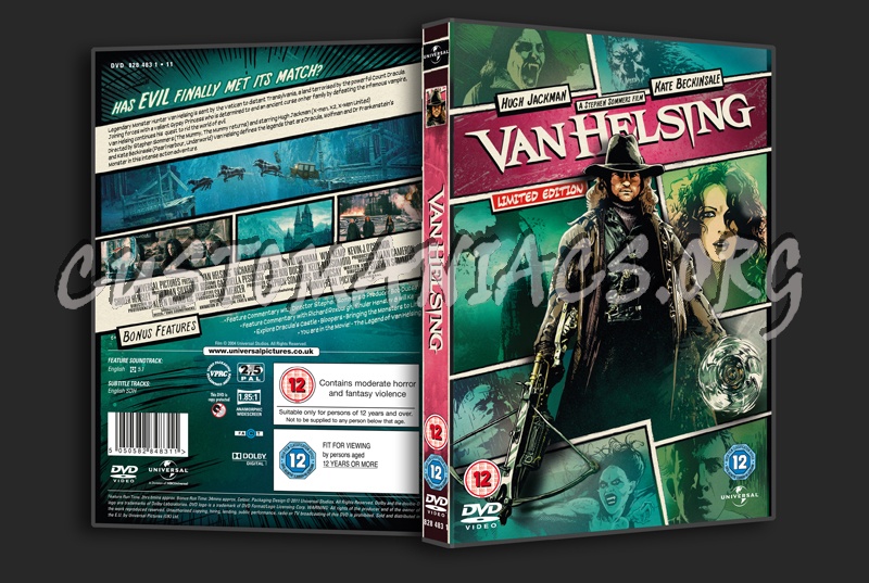 Van Helsing dvd cover