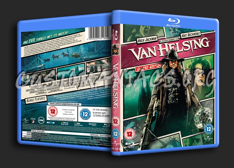 Van Helsing blu-ray cover