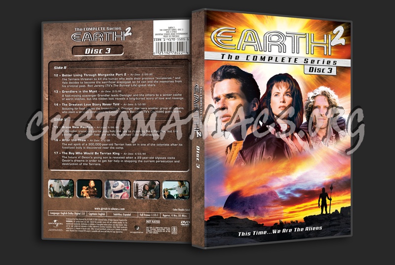 Earth 2 The Complete Series dvd cover