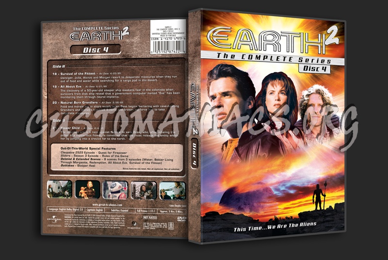 Earth 2 The Complete Series dvd cover