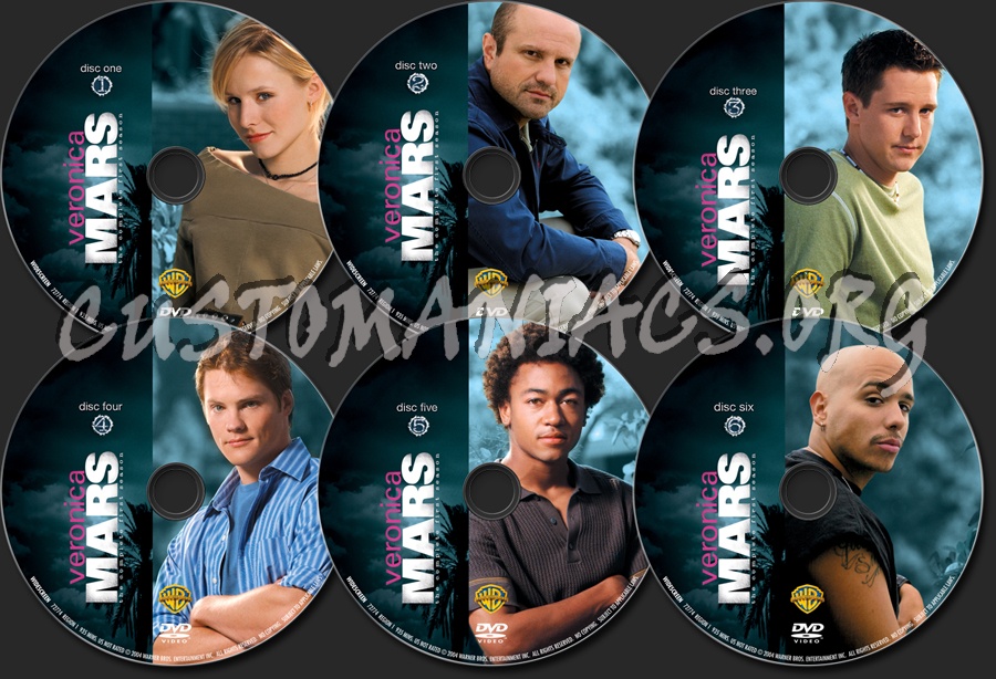 Veronica Mars Season 1 dvd label