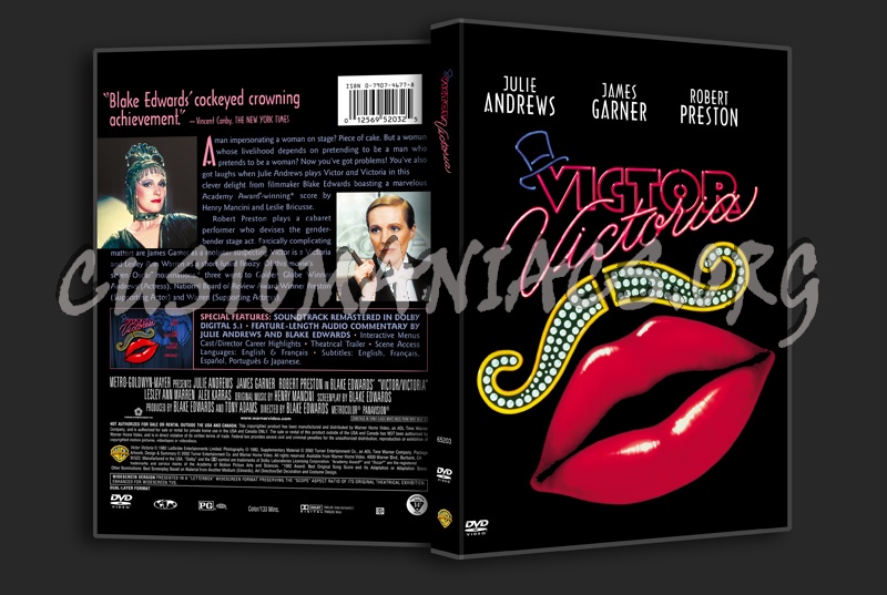 Victor Victoria dvd cover