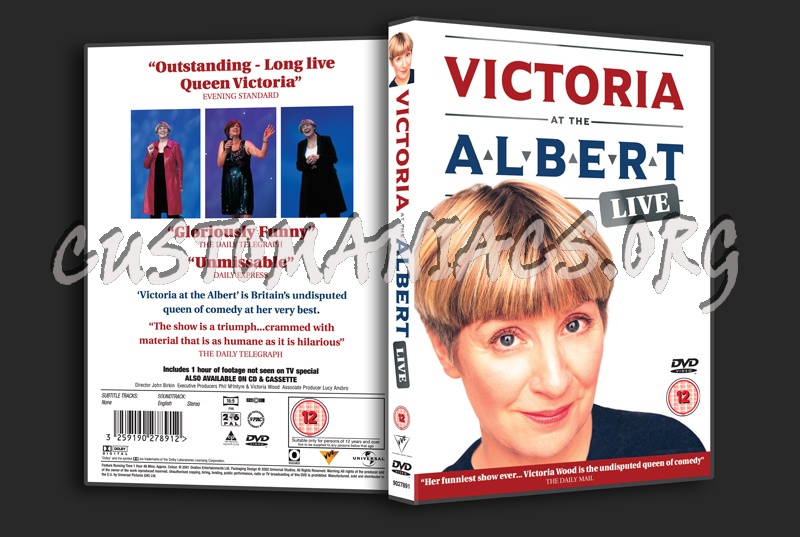 Victoria at the Albert Live dvd cover