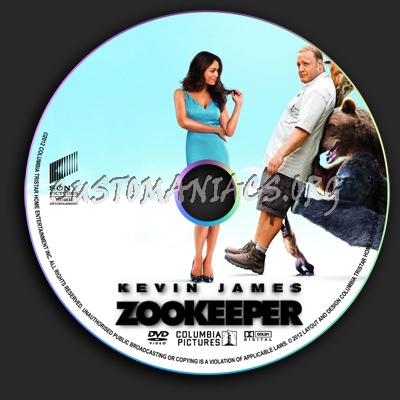 Zookeeper dvd label