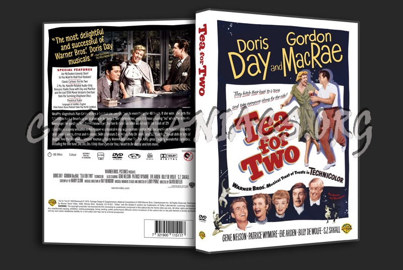 Tea For Two dvd cover