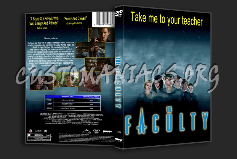 The Faculty dvd cover