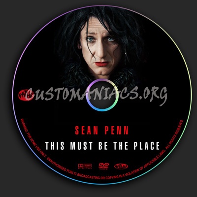 This Must Be The Place dvd label