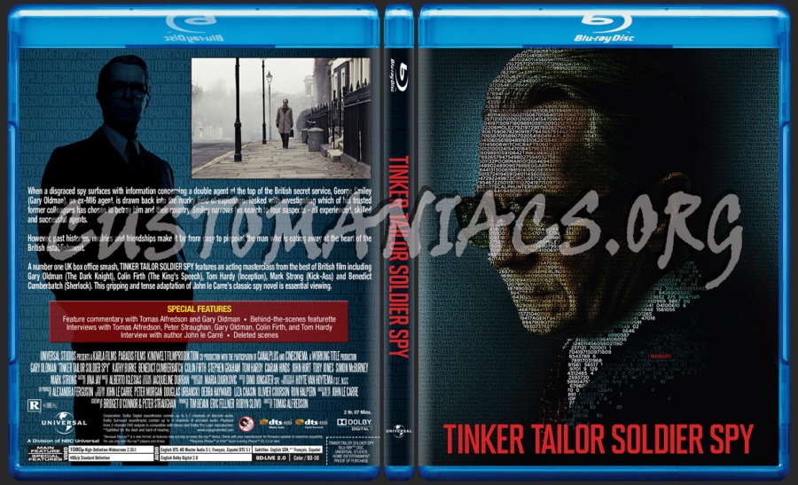 Tinker Tailor Soldier Spy blu-ray cover