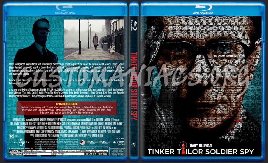 Tinker Tailor Soldier Spy blu-ray cover