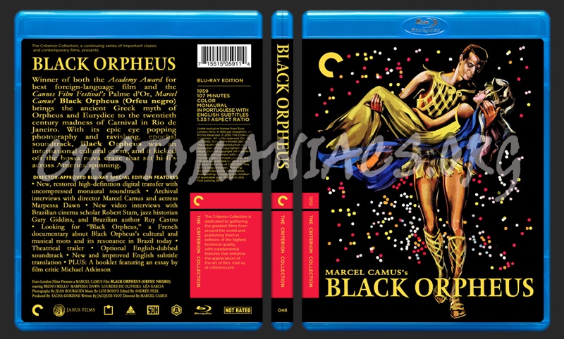 048 - Black Orpheus blu-ray cover