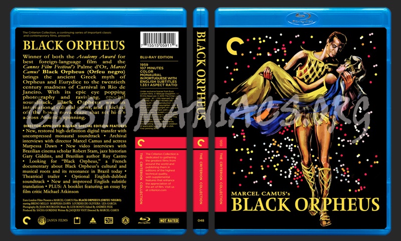 048 - Black Orpheus blu-ray cover