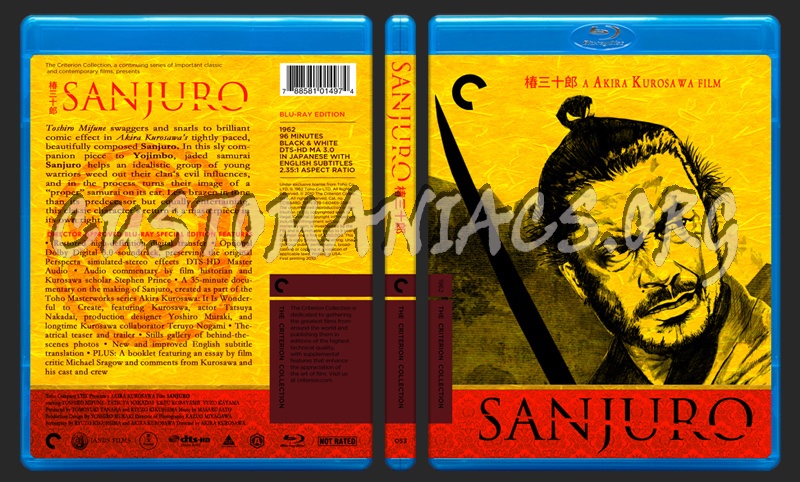 053 - Sanjuro blu-ray cover