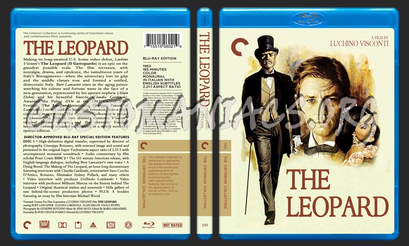 235 - The Leopard blu-ray cover