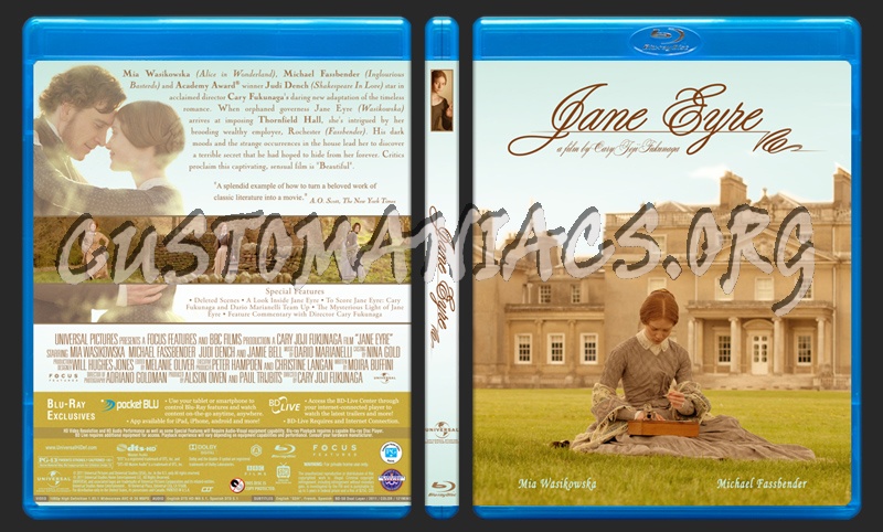 Jane Eyre blu-ray cover