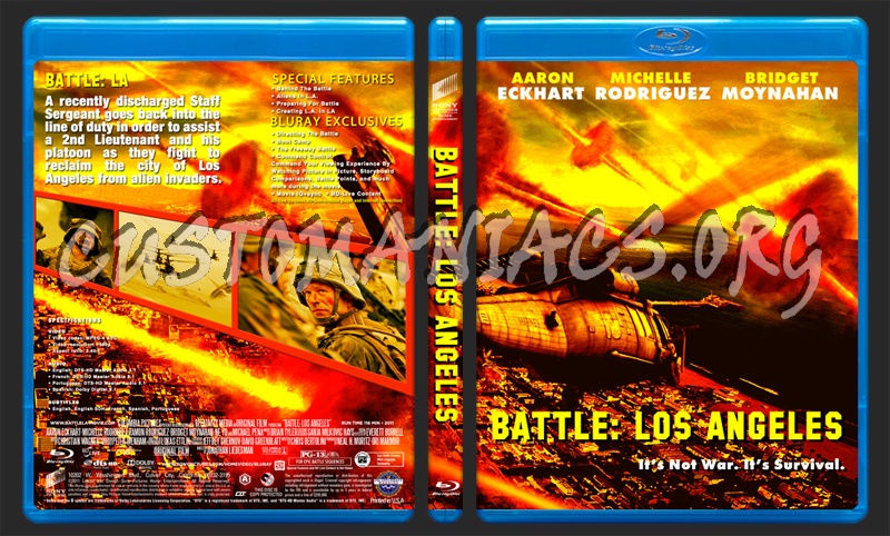 Battle L.A. blu-ray cover