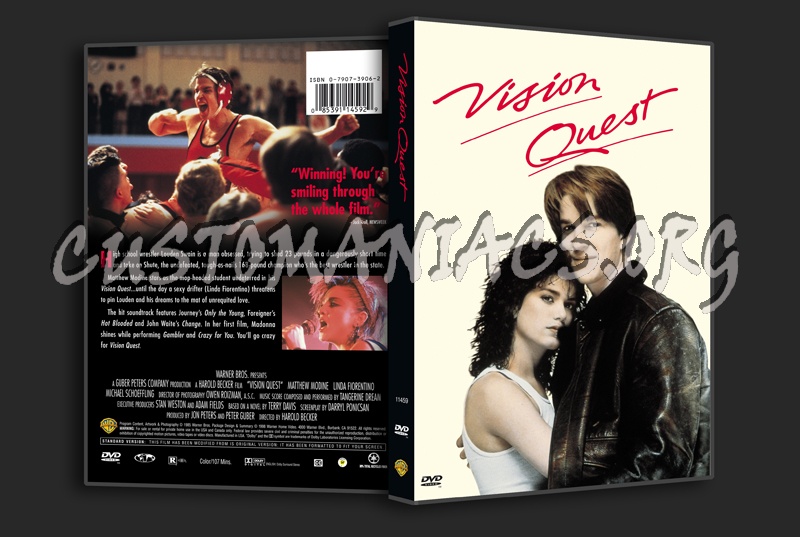 Vision Quest dvd cover