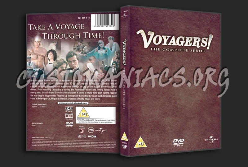 Voyagers! The Complete Series dvd cover