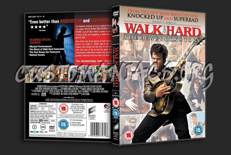 Walk Hard - the Dewey Cox Story dvd cover