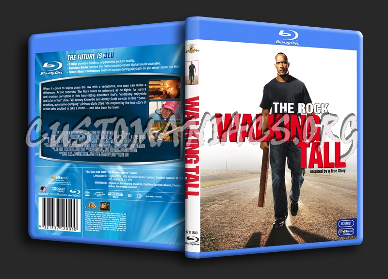 Walking Tall blu-ray cover