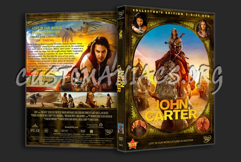 John Carter dvd cover