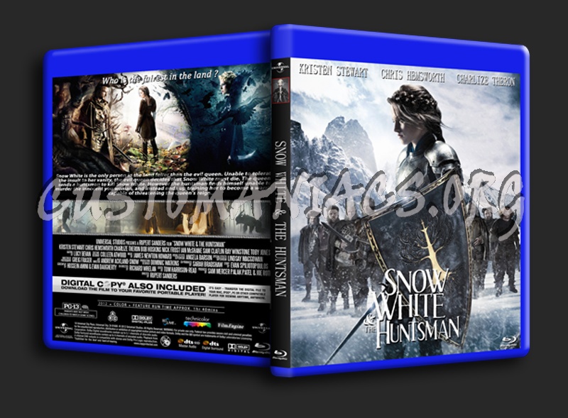 Snow White & The Huntsman blu-ray cover