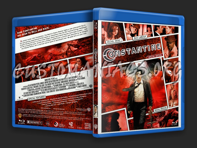 Constantine blu-ray cover