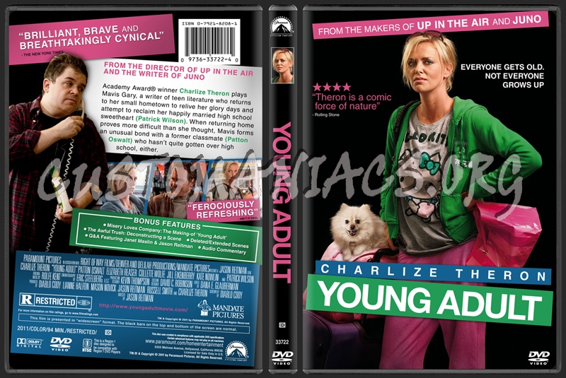 Young Adult dvd cover