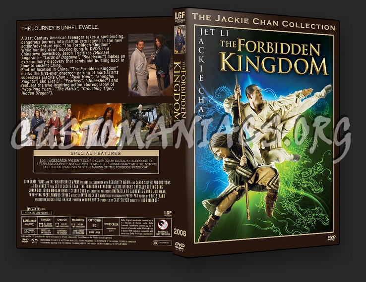 The Forbidden Kingdom dvd cover