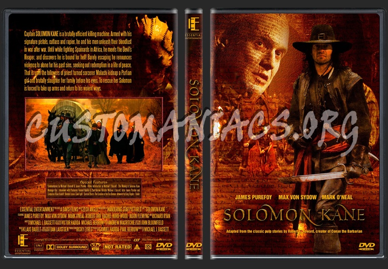 Solomon Kane dvd cover