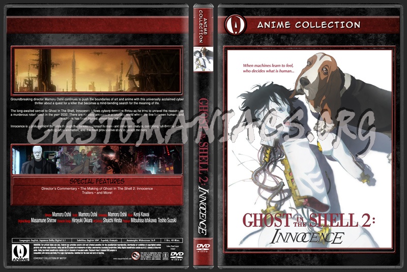 Anime Collection Ghost In The Shell 2 Innocence dvd cover