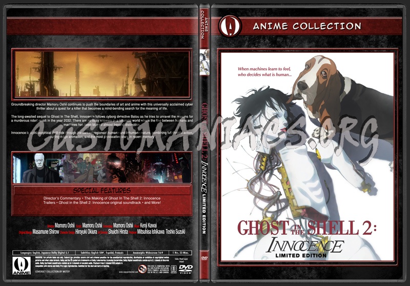 Anime Collection Ghost In The Shell 2 Innocence Limited Edition 