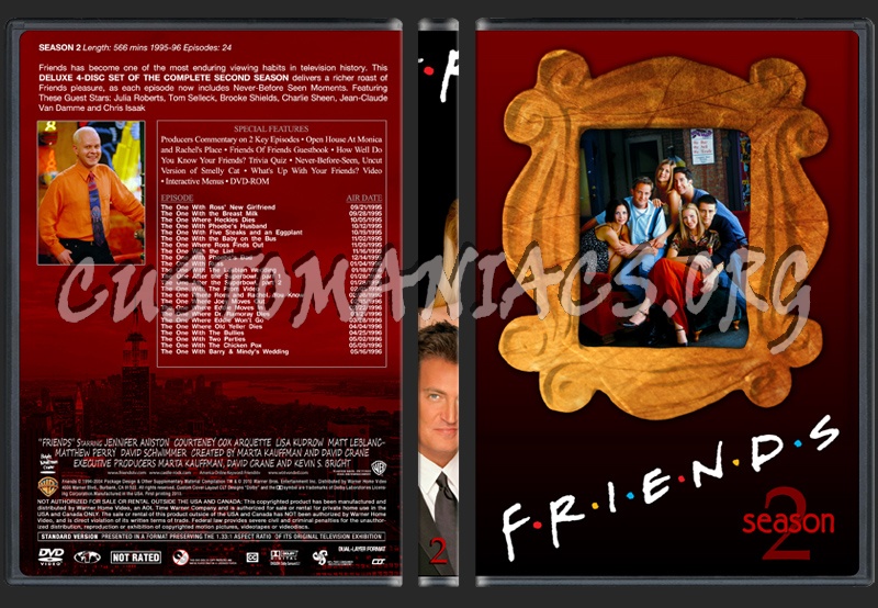 Friends dvd cover