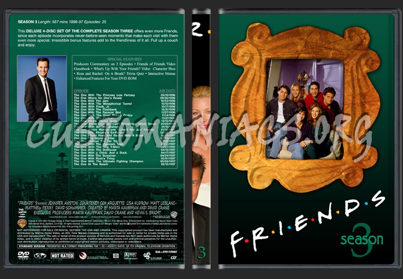 Friends dvd cover