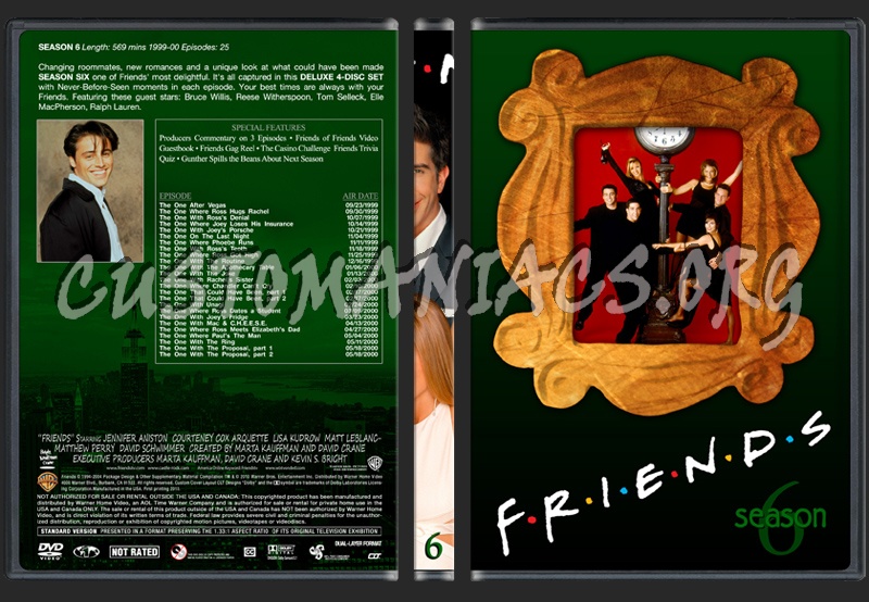 Friends dvd cover