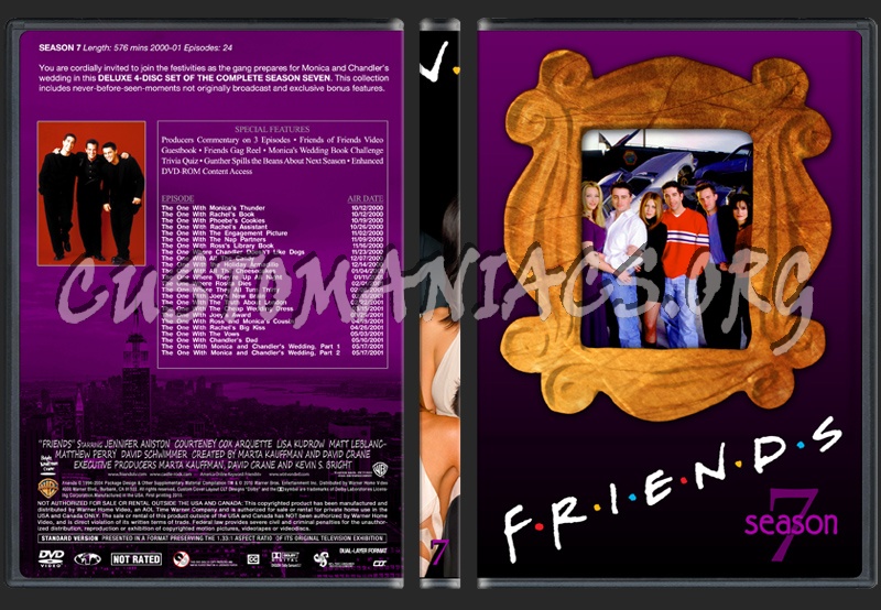 Friends dvd cover