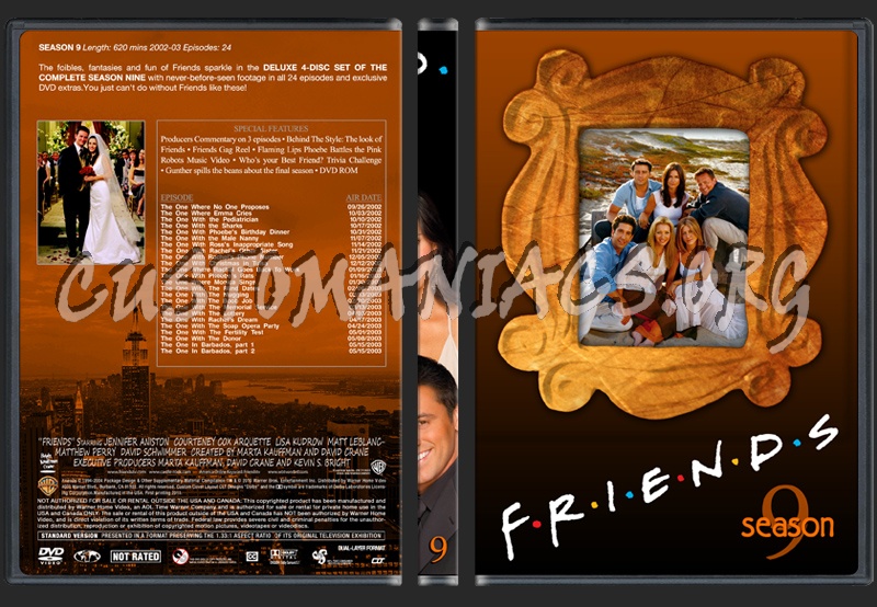 Friends dvd cover