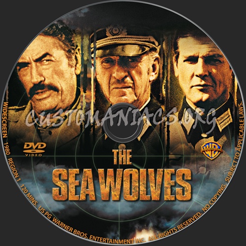 Sea wolves dvd label