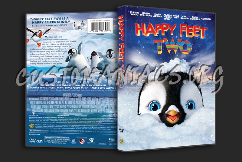 Happy Feet 2 dvd cover