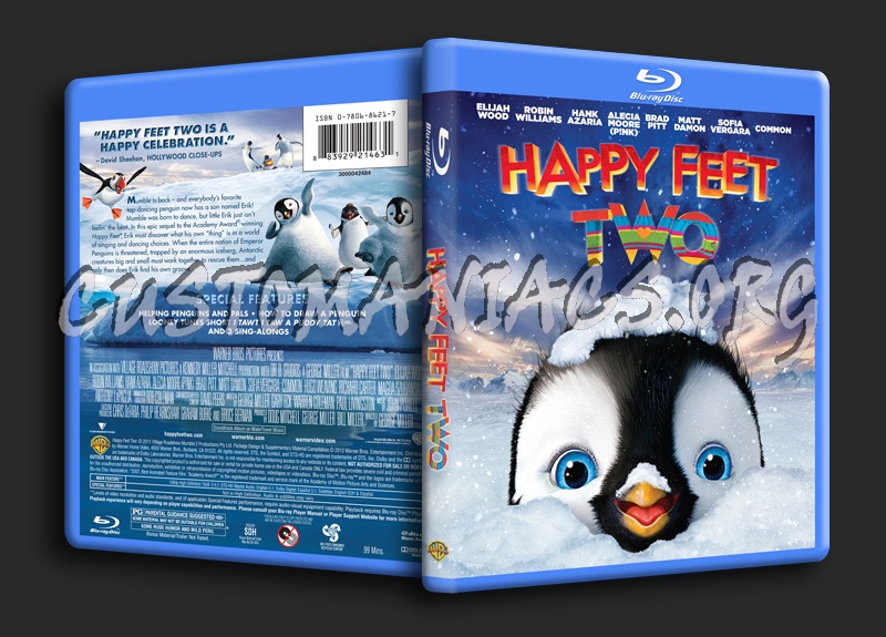 Happy Feet 2 blu-ray cover