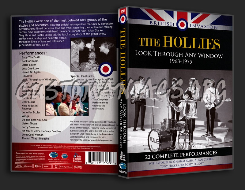 The Hollies: Look Through Any Window 1963-1975 dvd cover