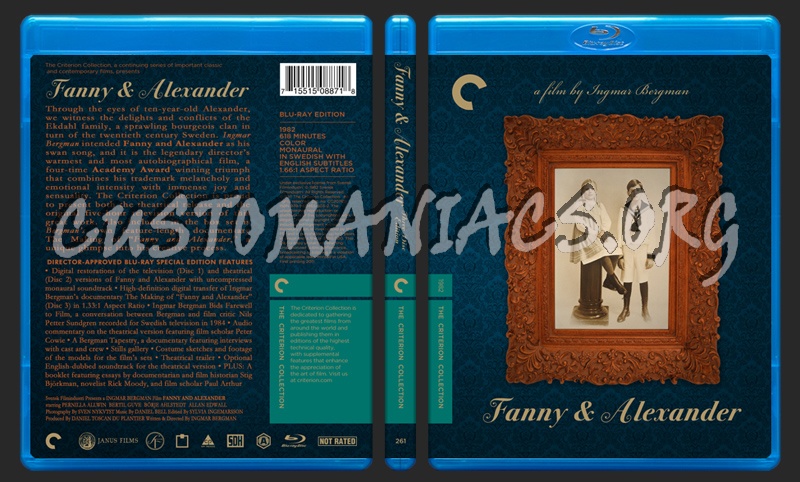 261 - Fanny And Alexander blu-ray cover