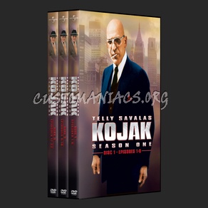 Kojak Season 1 dvd cover