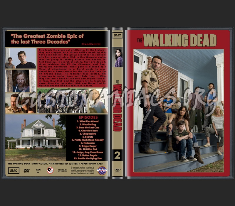 The Walking Dead Season 2 dvd cover