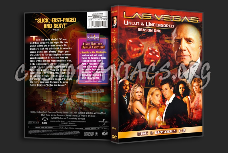 Las Vegas Season 1 dvd cover