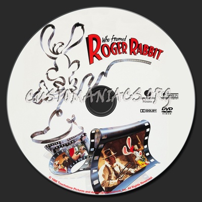 Who Framed Roger Rabbit dvd label